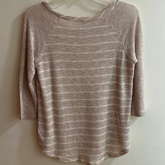 SPLENDID Stripe Lightweight Pullover Sweater Size M - Picture 3 of 6